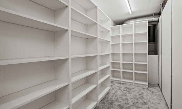 Storage Room in the cellar